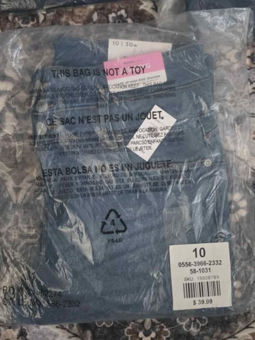​LOT OF 3 NWT Bluenotes Shape Up High Rise Jeggings